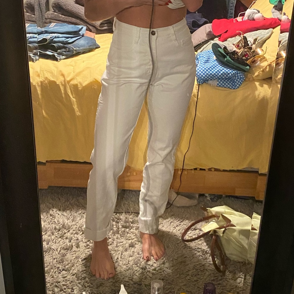 vintage high rise jeans